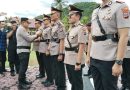 Polres Parimo Melakukan Serah Terima Jabatan, Tujuh Pejabat Berganti