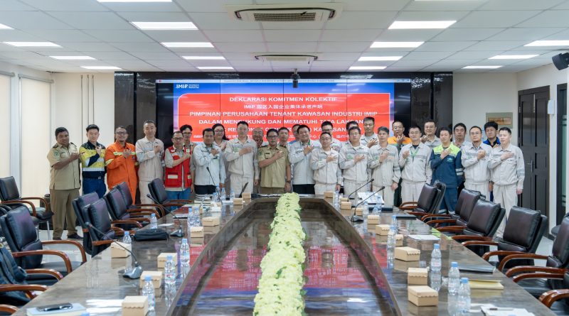 Peningkatan K3 Dilingkup PT IMIP Adalah Satu Keharusan Yang Tidak Bisa Di Tunda,Dengan Deklarasi QRC.Bukti Commitmenya. Peningkatan K3 Dilingkup PT IMIP Adalah Satu Keharusan Yang Tidak Bisa Di Tunda,Dengan Deklarasi QRC.Bukti Commitmenya.