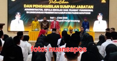 Bupati Erwin Burase Sentil Dugaan Jual Beli Jabatan Saat Lantik 139 Pejabat dan Kepala Sekolah: Jika Terbukti, Saya Hentikan
