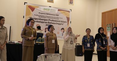 Langkah IMIP Membuat Tenaga Kerja Indonesia Go Internasional,Dengan Melatih 150 Guru Fasih Berbahasa Inggris.