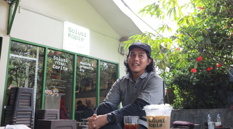 Moh. Ahdiat (27 tahun), pendiri kedai Solusi Kopie.