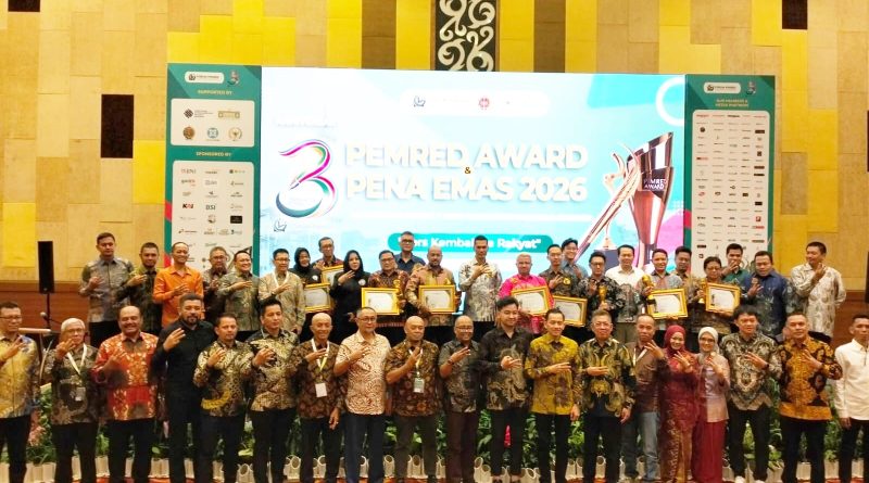 67 Tokoh Nasional Terima Pimred Award dan Pena Emas 2026, FPRMI Apresiasi Pemimpin yang Dekat dengan Pers 67 Tokoh Nasional Terima Pimred Award dan Pena Emas 2026, FPRMI Apresiasi Pemimpin yang Dekat dengan Pers